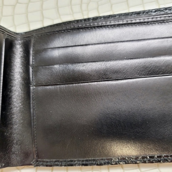 Super Rare Vintage Lizard Dunhill Bi-Fold Wallet&Card Holder - Picture 10 of 16